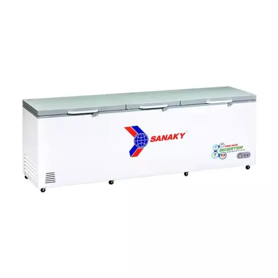 Tủ đông Sanaky 1150 lít Inverter Kính cường lực | VH-1399HY4K - mẫu mới 2023
