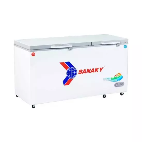 Tủ đông Sanaky 1 ngăn đông 1 ngăn mát Dàn lạnh bằng Đồng | VH-6699W2K