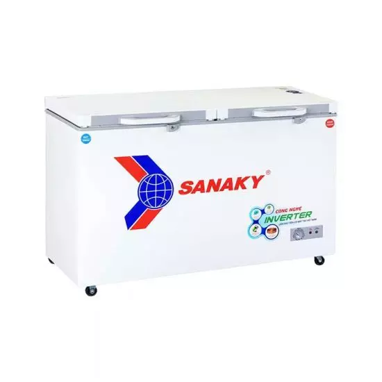 Tủ đông Sanaky inverter 2 ngăn 2 cánh | VH-5699W4K