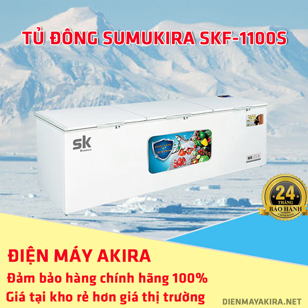 tủ đông sumikura skf-1100s