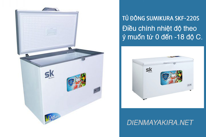 tủ đông sumikura skf-220s
