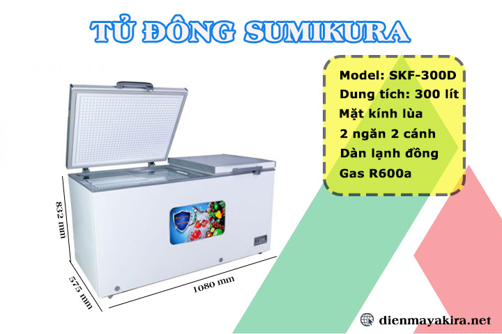 tủ đông Sumikura SKF-300D