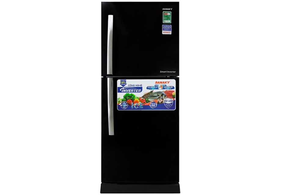 Tủ lạnh Sanaky Inverter VH-189HYA (Đen ánh kim)