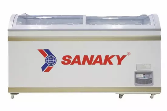 Tủ đông mặt kính cong Sanaky VH-888K