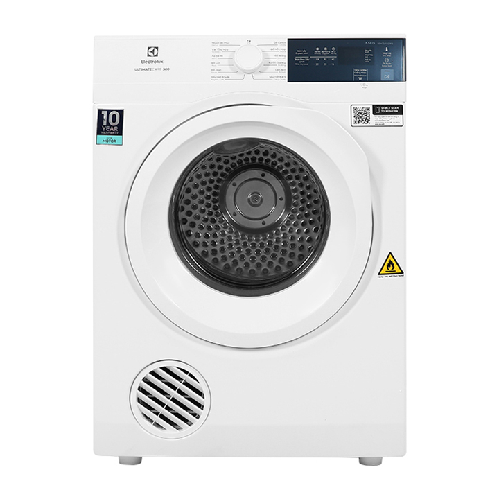 Máy giặt Electrolux 8 kg inverter lồng ngang EWF12853 - màu trắng | máy  giặt electrolux