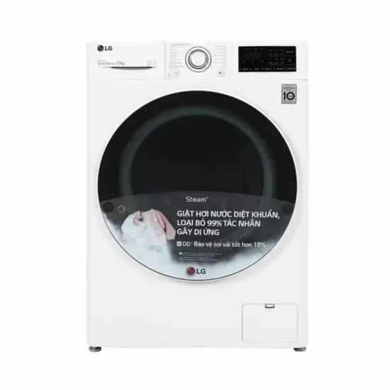 Máy giặt LG Inverter 11 kg FV1411S5W | Lồng ngang Công nghệ AI