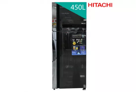 Tủ lạnh Hitachi inverter VG540PGV3GBK 450 Lít