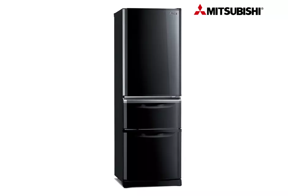 Tủ lạnh 338L Mitsubishi MR-C41GOBV, 3 cánh, ngăn đá dưới